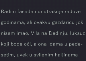 Radim kod bogatašice na Dedinju, a ona je ušla u potkrovlje dok sam bio sam: Šok ispovest o bonusu koji nisam očekivao!“