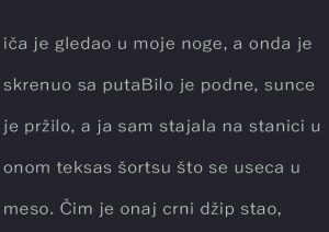 Ušla sam kod STARCA u auto u prekratkom šortsu